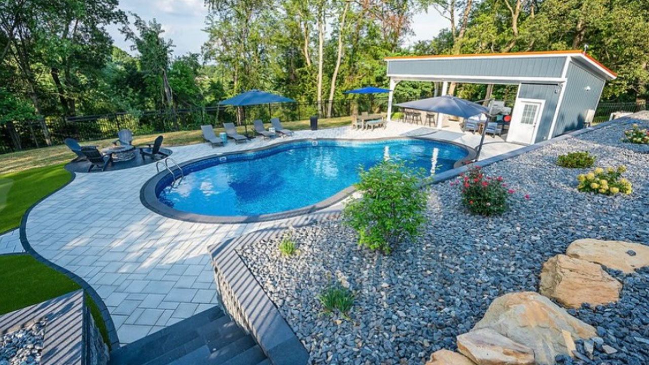 Pool Installation Baden PA | Elements Landscape Management